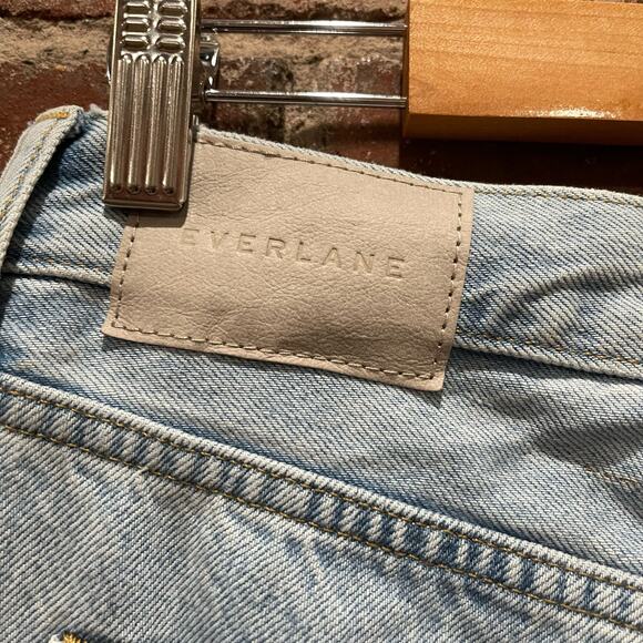 NEW Everlane The Relaxed Straight Fit Jeans in Vintage Sky Blue Size 29 - Picture 7 of 9